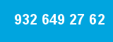 932 649 27 62